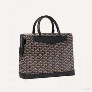 Black Goyard Cisalpin Document Case | LBXS3867