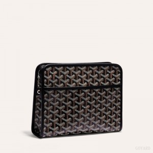 Black Goyard JOUVENCE MM TOILET BAG | LQYQ7589