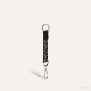 Black Goyard MOUSQUETON KEY RING | FASV5837