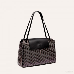 Black Goyard ROUETTE PM BAG | YBAP5412