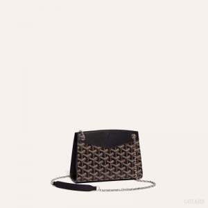 Black Goyard Rouette Structuré Mini Bag | MZNS5793