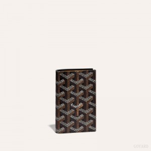 Black Goyard SAINT-PIERRE CARD WALLET | YEXK7819