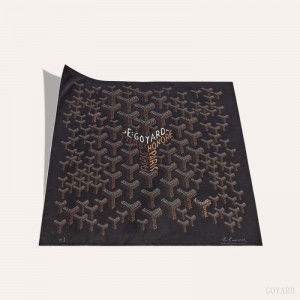 Black Goyard SCARF N°1 | RCOV7532