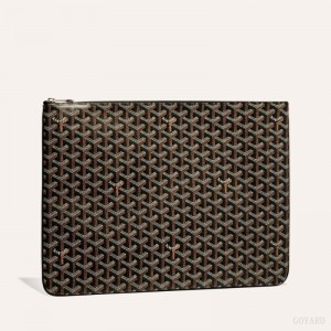 Black Goyard SENAT GM DOCUMENT CASE | OAKF1655