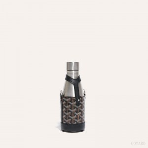 Black Goyard Yonne PM Case & Flask | LCHI5411