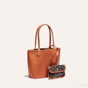 Black / Brown Goyard ANJOU MINI BAG | TYLP4710