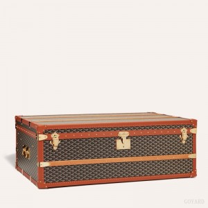 Black / Brown Goyard CABINE TRUNK | IUDS0002