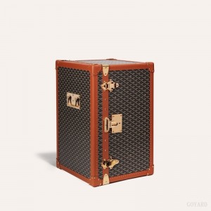 Black / Brown Goyard CIGARES TRUNK | WPYJ6055