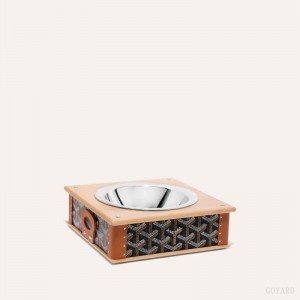 Black / Brown Goyard EDMOND SINGLE BOWL | CFNY5448