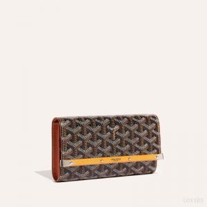 Black / Brown Goyard Monte-Carlo Mini Case | RFKH9423