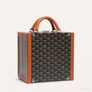 Black / Brown Goyard TRAVEL BOWL | YKJQ0245