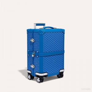 Blue Goyard BOURGET PM TROLLEY CASE | NDMN5734