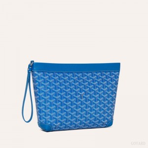 Blue Goyard Conti pouch | YJBT5752