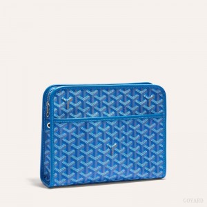 Blue Goyard JOUVENCE MM TOILET BAG | HZNQ6737