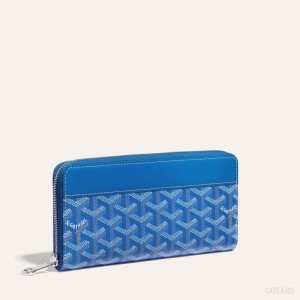 Blue Goyard MATIGNON GM WALLET | FSAZ1978