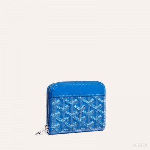 Blue Goyard MATIGNON PM WALLET | RXVE7765