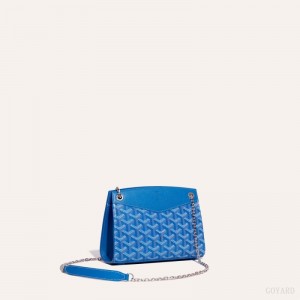 Blue Goyard Rouette Structuré Mini Bag | UKCS2187