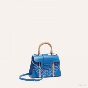 Blue Goyard SAÏGON STRUCTURE MINI BAG | ZKEV3794