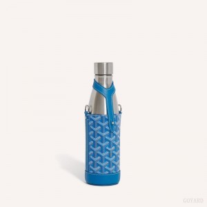 Blue Goyard Yonne MM Case & Flask | XNVE2195