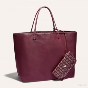 Burgundy Goyard ANJOU GM BAG | XONZ2493