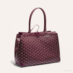 Burgundy Goyard BELLECHASSE BIAUDE PM BAG | XDBR2844