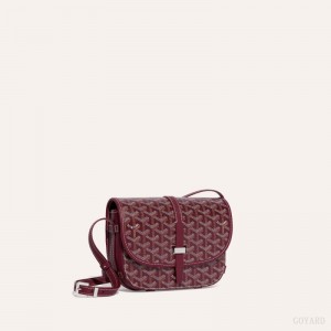 Burgundy Goyard Belvedere PM Bag | GHXL1751