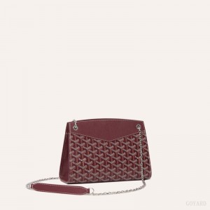 Burgundy Goyard Rouette Structuré PM Bag | KZOV8953