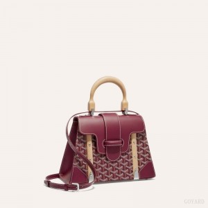 Burgundy Goyard SAÏGON PM BAG | UMGU2587