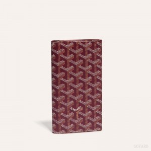 Burgundy Goyard SAINT-ROCH WALLET | GGDG5883