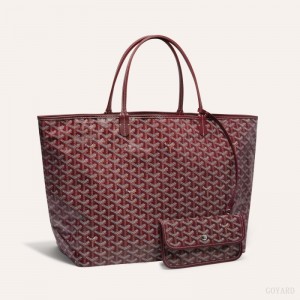 Burgundy Goyard SAINT LOUIS GM BAG | RHNY4294