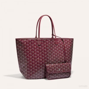 Burgundy Goyard SAINT LOUIS PM BAG | BITZ2807