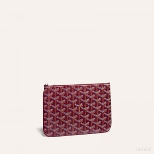 Burgundy Goyard SÉNAT PM POCKET | ZHLH5086