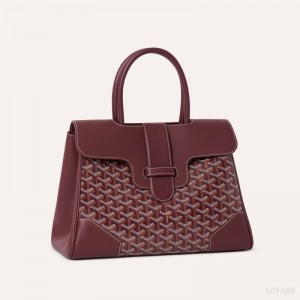 Burgundy Goyard Saïgon tote bag | BKTS7870