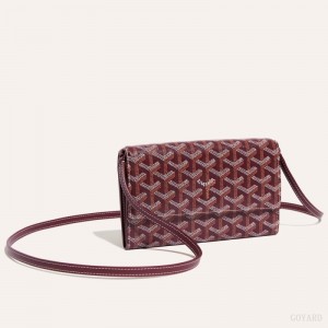 Burgundy Goyard Varenne Continental Wallet | VSPE0078