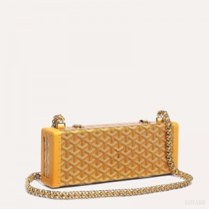 Gold Goyard SAINT-HONORE TRUNK BAG | TZKF6055