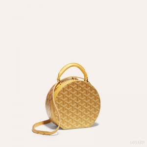 Gold Goyard THE ALTO HATBOX TRUNK BAG | CLUI1420