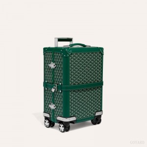 Green Goyard BOURGET PM TROLLEY CASE | IWEE1135