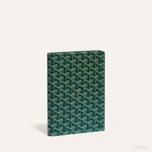 Green Goyard CASTIGLIONE DOCUMENT COVER | RRMI0372