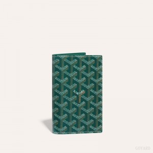 Green Goyard GRENELLE PASSPORT COVER | MFZH7447