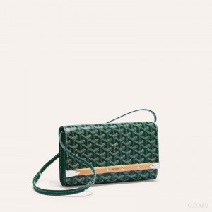 Green Goyard Monte-Carlo PM Clutch | SUAY1213