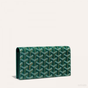 Green Goyard RICHELIEU WALLET | NWUZ6087