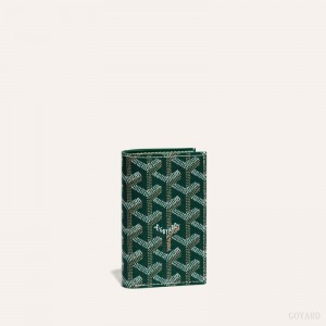 Green Goyard SAINT-PIERRE CARD WALLET | OPHD9066