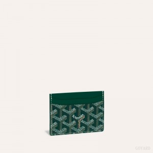 Green Goyard SAINT-SULPICE CARD WALLET | TEQS1103