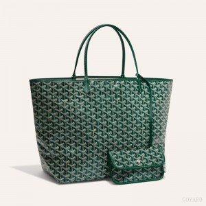 Green Goyard SAINT LOUIS GM BAG | VXMU8321