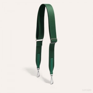 Green Goyard SANGLE MM STRAP | IQMX2557