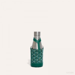 Green Goyard Yonne PM Case & Flask | EHPC9982