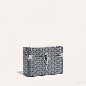 Grey Goyard Cassette Trunk Bag | EKTX9075