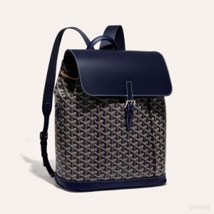 Navy Blue Goyard ALPIN MM BACKPACK | JVQI2525