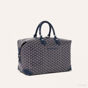 Navy Blue Goyard Bowling 45 bag | EZWX8422