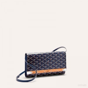 Navy Blue Goyard Monte-Carlo PM Clutch | IMZY5984